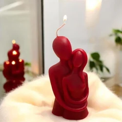 Couple Hug Candle for Gift | Romantic Handmade Candle | Crafts By Disha